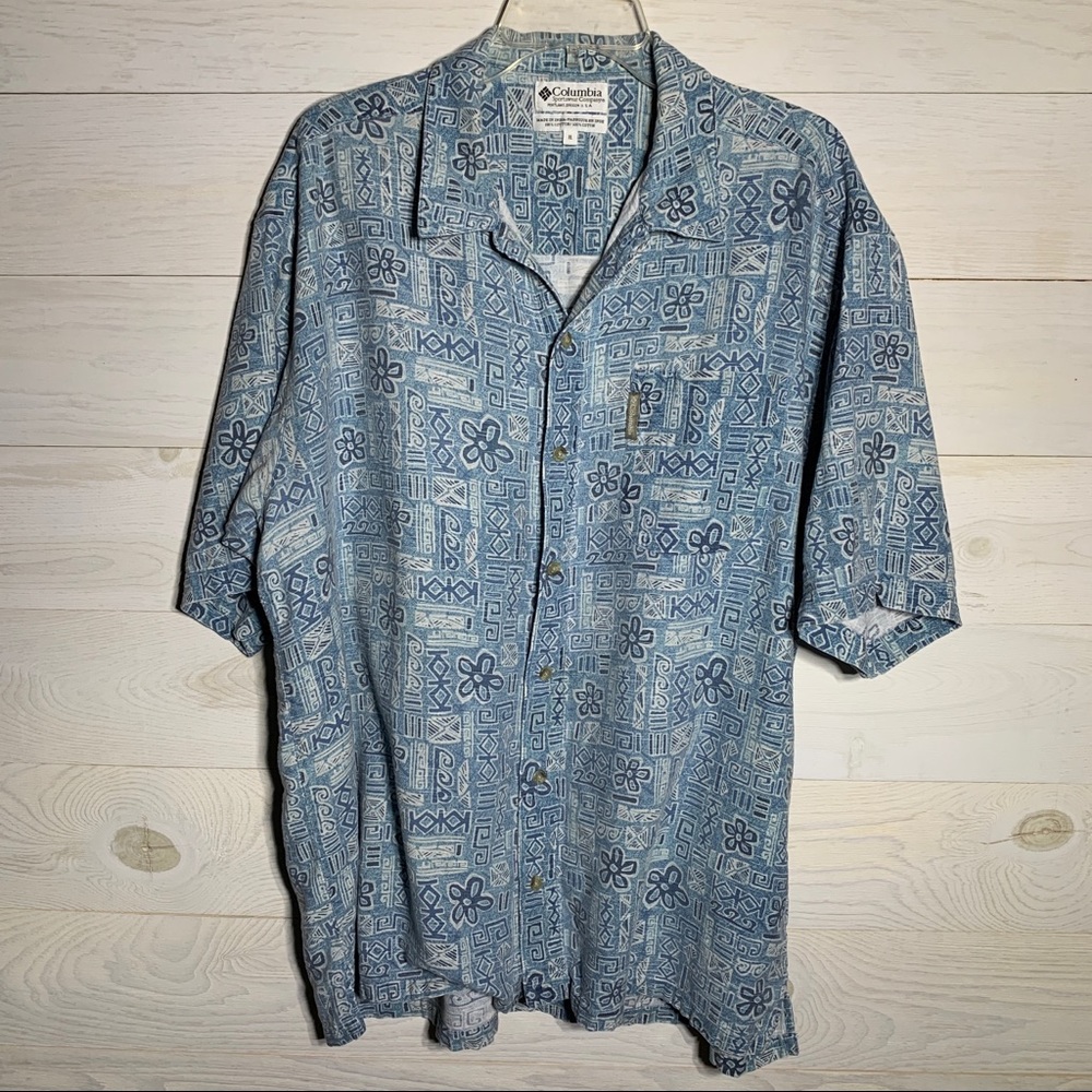 Columbia button front shirt